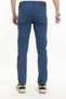 New Season Men's Four Seasons Lycra Regular Full Fit Straight Leg Zippered High Quality Jeans Pan - 4