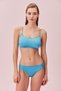 Side Pleated Bikini Bottom - 3
