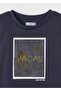 Boy's Lenticular Short Sleeve T-Shirt Anthracite 3022 - 3