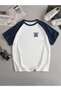 Unisex Brooklyn 25 Printed Colored Oversize T-shirt with Sleeves - 2
