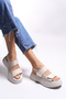 Olnesari Women's Sandals0012804 Beige Skin - 3
