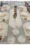 Linen American Service Runner Set for 8 people (33 pieces) (rissa model) Gold