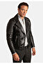 Men's Genuine Leather Jacket - 2