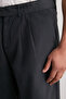 Antasit Ekstra Wide Leg Beli Kuşak Kemer Detaylı Baggy Pantolon TMNSS24PL00009 - 5