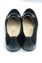 Women's Black Patterned Buckle Detail Orthopedic Comfortable Insole Casual Shoes - 4