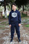 NYC Brooklyn printed kangaroo pocket and hooded tracksuit suit - 7