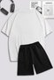 Unisex Women Men Berserk Anime Printed Custom Design Oversize T-Shirt And Shorts Tracksuit Set - 2