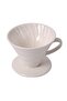 V60 02 معدات تخمير القهوة السيراميكية (أحمر) - 2