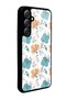 Samsung A35 Glossy Phone Case with Tiny Leaves Design - 2