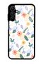 Samsung A15 Glossy Phone Case with Tiny Flowers Design