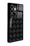 Samsung S24 Ultra Black Mesh Design Glossy Phone Case - 2
