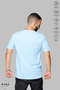 Unisex Crew Neck Tweety Printed Cotton Oversize Short Sleeve T-Shirt - 3