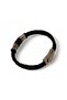 Brown Movement Row Braided Leather Bracelet - 3