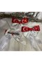 3 Pieces April 23 Special Crescent Star Turkish Flag Red Ribbon Bow Buckle - Holiday Buckle - Clip - 2