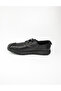 9860 Black Leather Men's Casual Shoes - 3