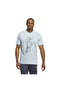 In6382-E Adidas Lıl Strıpe Q1 t Men's T-Shirt Blue