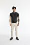 Polo Neck Men's Knitwear Knitted T-shirt - 4