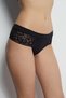 0028 Low Waist Brazilian Mold Cotton Fabric Lace Detailed Women's Panties - 3
