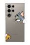 Tom and Jerry Transparent Phone Case for Samsung S24 Ultra