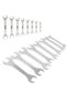 Open Mouth Wrench Set 8 Pieces Ultra Thin Steel 2 Mouth Wrench Set 8mm-22mm - 7