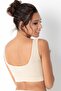 Women's Beige Seamless Shaping Gathering Bra New Season - 5