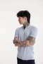 Polo Neck Men's Knitwear Knitted T-shirt - 4