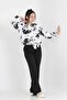 Young Girl's Holiday Double Set Combination Trousers-Floral Patterned Shirt Set - 7