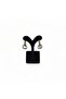 Smoked Stone Cat's Eye Natural Stone Bronze Women's Earrings - 2