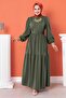 Dress with Belt Md20133 - 3
