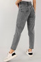 Krs Smoked Mom Jean High Waist Detail Boyfriend Jeans - 4