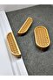 Wooden Hazeranlı Handle (TWO PIECES) Cabinet And Drawer Handle -96-128 Mm Compatible - 4