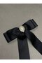 نموذج قطرة من اللؤلؤ والأحجار Grogen Ribbon Bow مشبك تلقائي - 3