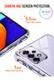 Anti-Shock Transparent Silicone Case with Reinforced Corners for Samsung Galaxy A52S - 2
