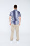 Navy Blue Men's Shirt N1I00821 - 5