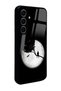 Samsung S24 Moon Gazing Design Glossy Phone Case - 2