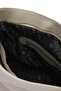 Women's Genuine Leather Beige Shoulder Bag - 3
