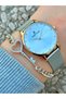 Dk.ft.1.328 Steel Cord 30 Mt Water Resistant New Season Stylish Design Women's Wristwatch - 2