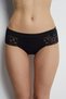 0028 Low Waist Brazilian Mold Cotton Fabric Lace Detailed Women's Panties