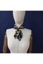 Sarah Satin Scarf Scarf Neck Tie Multi-Colored - 4