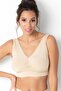 Women's Beige Seamless Shaping Gathering Bra New Season - 6