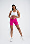 Super Flexible Straight Shorts with Push-up Detail