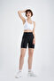 Super Flexible Straight Shorts with Push-up Detail