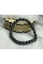 Hematite Stone Faceted Cut Natural Stone Bracelet