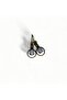 Smoked Stone Cat's Eye Natural Stone Bronze Women's Earrings - 3