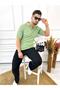 T-Shirt Breathable Anti-Sweat Polo Neck T-Shirt Slim Fit T-Shirt - 6