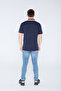Navy Blue Men's Polo Neck T-Shirt N1M01624 - 2