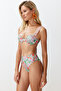 Floral Print High Waist Hipster Bikini Bottom TBESS24BA00124 - 4