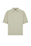 Stone Regular Fit Short Sleeve Comfortable Stretchy Knitted Shirt Tmnss24Go00061 - 7