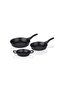 Taç Triton 3 Piece Pan and Sauce Set Black 4768 - 2