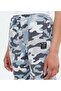 Girls Blue Camouflage Denim Jogger Pants - 3